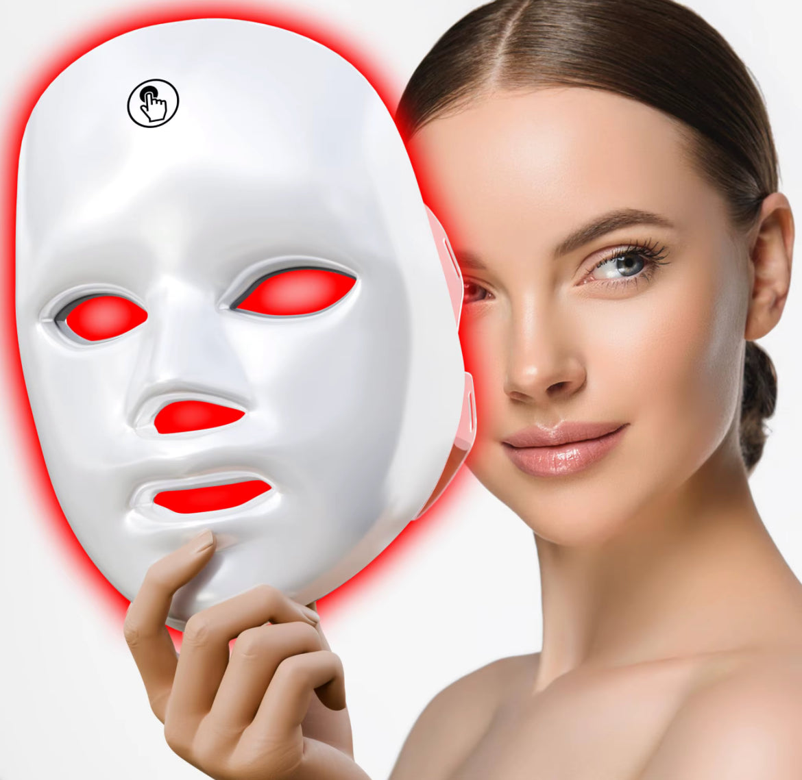7-in-1 LED Facial Skin Care Mask with Lifting & Glow – LumeMask